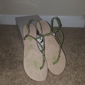 Nine West Flat Sandals Size 8